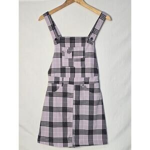 Like An Angel Women's Size Small Stretch Skirt Overall Color Violet/Black NWT